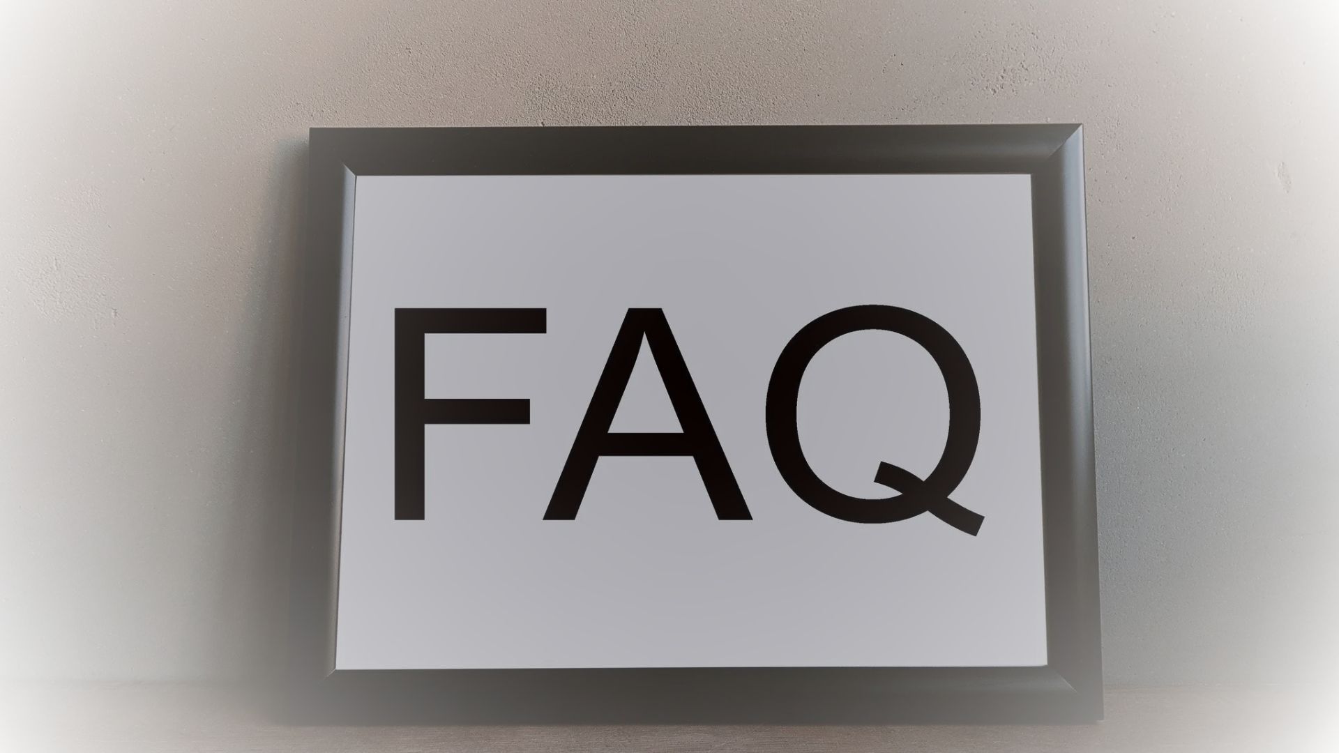 Frequently asked questions